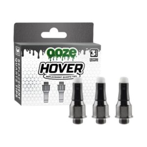 Resistencia Ooze Hover Fritted Quartz Tip 3 x Caja
