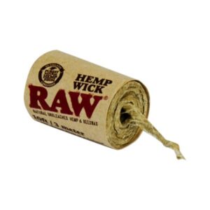 RAW Hilo/ Mecha HempWick 6 metros 20 x Caja