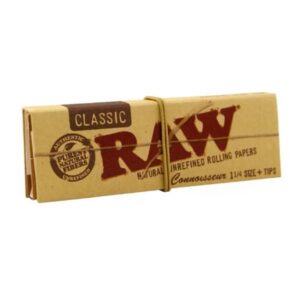 Boleta RAW Classic Connoisseur 1 1/4 + Filtro/ 24 x Caja