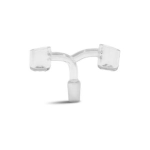 Banger Doble Clear 14mm 90&deg; 20mm