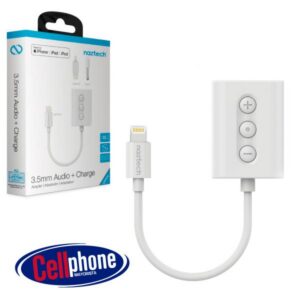 Convertidor Naztech Phone 2 en 1 audio y carga