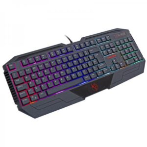 Teclado Kross Gaming KE-KG100E Membrana Lightning
