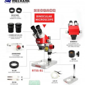 Microscopio MECHANIC R75S-B1 Binocular
