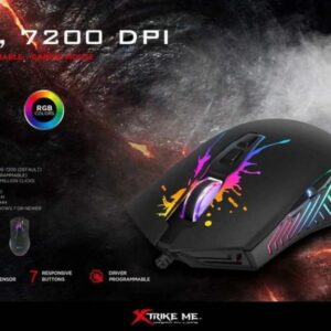 Mouse Xtrike Me Gaming GM 215 Negro