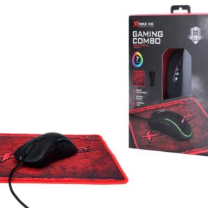 Kit Xtrike Me Gaming Mouse + Mouse Pad GMP 290