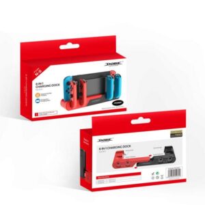 Base de carga TNS-0122 multifunción 6 en 1 Nintendo Switch