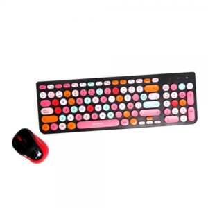 Teclado + mouse inalambrico e-device KE01 Multi color