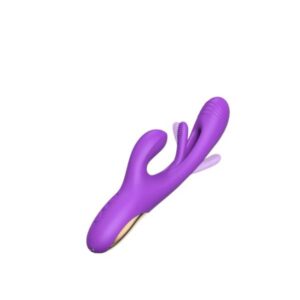 Bora Vibrador Honey de conejito para punto G Morado