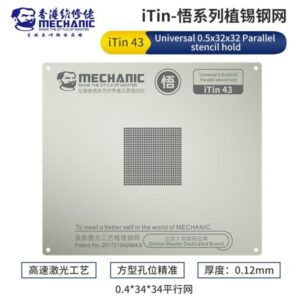 IC Chip BGA Reballing Stencil Kits Universal 43
