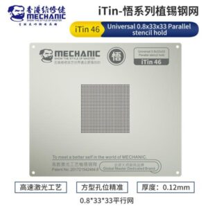 IC Chip BGA Reballing Stencil Kits Universal 46