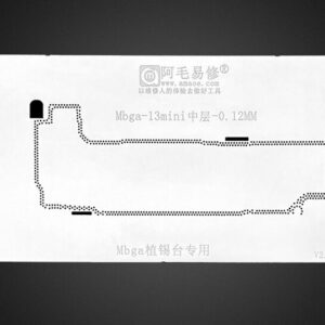 IC Chip BGA Reballing Stencil Kits iPhone 13 Mini