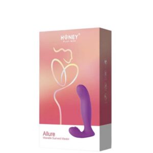 Allure Vibrador Honey portátil de doble extremo