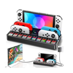 Base/Cargador Multifuncional Nintendo Switch TO-SW804