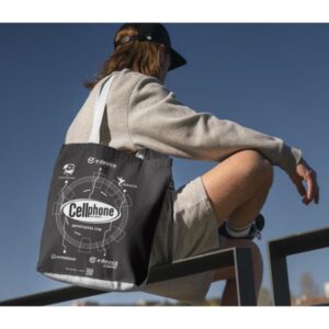 Bolsa Cellphone Ecologicas Grande XL Negra