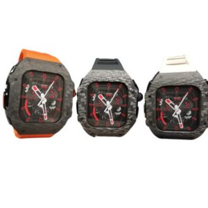 Banda / Brazalete Protecci?n Completa para Apple Watch Fibra Carbono