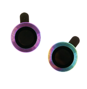 Temperado / Vidrio Camara Aro individual Rainbow iPhone 12