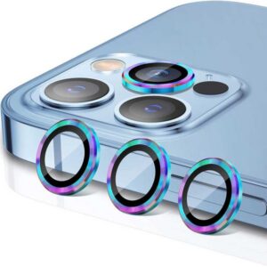 Temperado / Vidrio Camara Aro individual Rainbow iPhone 13 pro