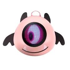 Bulto/ Mochila LED Infantil EM-1 Rosado