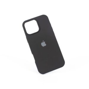 Silicon iPhone 16 Plus Apple Case Negro
