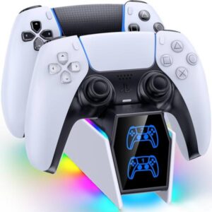Base Cargador de Control Play 5 RGB NG-P5322
