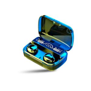 Audífono Bluetooth M10 indicador de Bateria Digital Negro