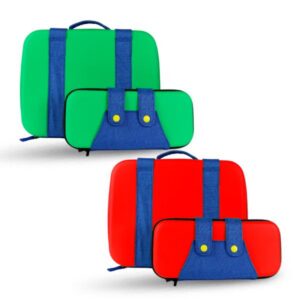 Maletín / Estuche Nintendo Switch 2 en 1 Diseño Mario/ Luigi