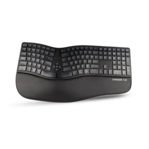 Teclado Ergonómico K910 2.4G + Bluetooth