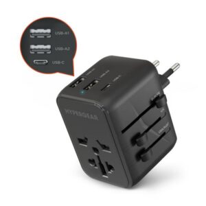 Adaptador HyperGear Viaje WorldCharge Universal con USB-C