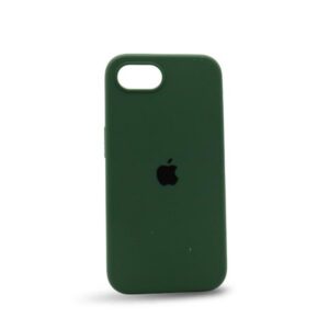 Silicon iPhone 16 Apple Case Verde Oscuro