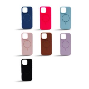 Silicon Magsafe iPhone 12/12 Pro Colores Varios