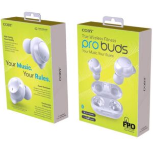 Audifonos/ Earbuds COBY Sport Tip W553 Blanco