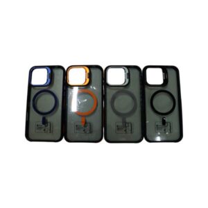 Estuche Ahumado Camara Metalica Iphone 16