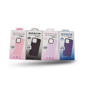 Silicon Space Case Color Liso 3 en 1 Redmi Note 14 Pro Plus