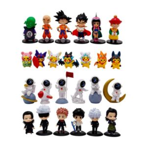 Colección de Figuras Anime 6 Figuras Por Paquete