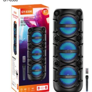 Bocina / Parlante GY-8306 8"x3