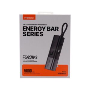 Batería Externa/Power Bank RECCI RPB-P65 5.000mAh