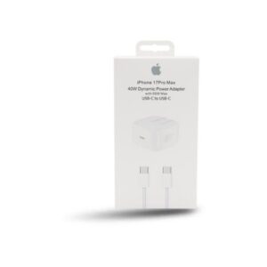 Cargador 2 en 1 Tipo C Dynamic Marca iPhone 40w con Max 60w serie 17
