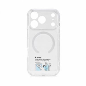 Silicon Magsafe Transparente iPhone 17