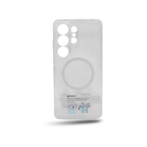 Silicon Magsafe Transparente Samsung S26