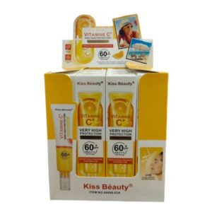 Bloqueador Kiss Beauty SPF+60 UVA + UV