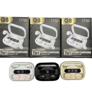 Audifono Bluetooth Q8 Doble Audífono