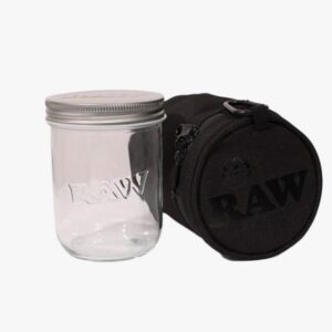 Frasco RAW MASON a Prueba de Olore Con Cerradura 16oz Grande