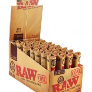 Cono RAW Classic 1 1/4 (6 Conos)/ 32 x Caja