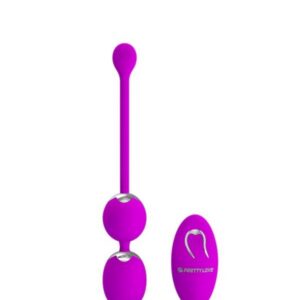 Kegel Ball Willie Pretty Love BI-014548W con vibrador y control