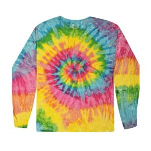 Camiseta Tie-Dye de Manga Larga