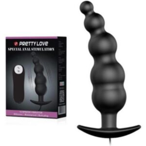 Estimulador Pretty Love BI-040039 anal con vibrador