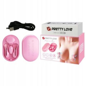 Estimulador Pretty Love BI-300034 de pezones con electricidad