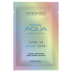 Wicked Sensual Simply Aqua Special Edition Foil Pack 3ml