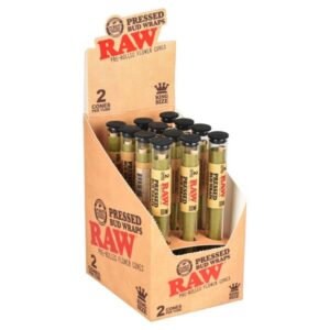Cono RAW Preenrollados Bud Wrap / King Size 12 x Caja (2 Conos)
