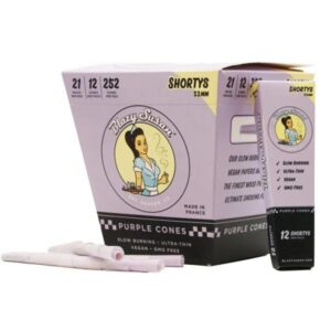 Conos Blazy Susan Preenrollados Shortys 53mm (12 Pcs) Purple